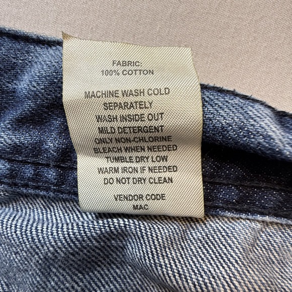 Akademiks Jeanius Jeans Mens 40x32 Distressed Denim Relaxed Fit Straight Leg Pan - Picture 5 of 14